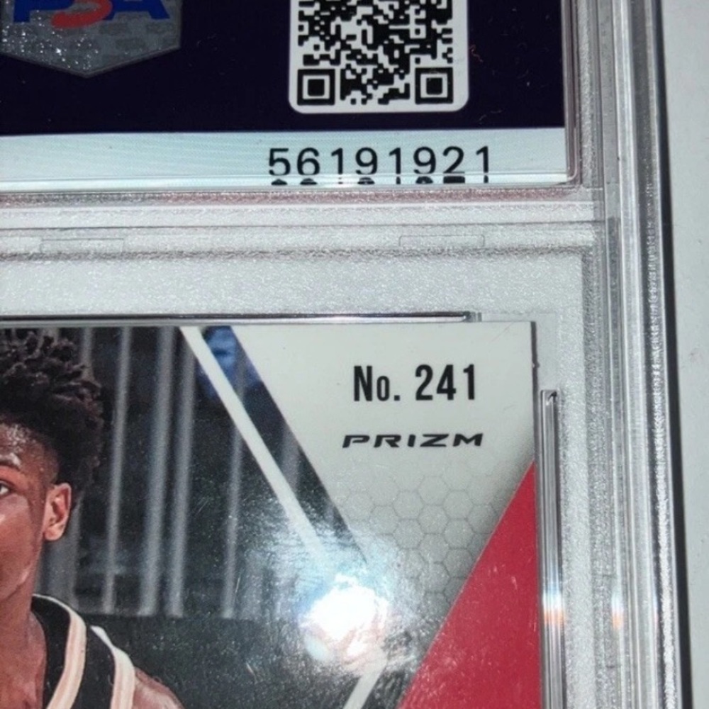 2020 Panini Mosaic Rookies Reactive Red Orange Prizm Cam Reddish RC PSA 10 💎 - Picture 3 of 3